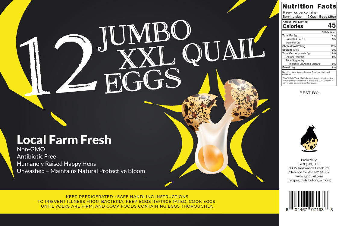 EATING EGGS- One Dozen or More Jumbo Brown Corturnix EATING Quail Eggs As Low As $0.25 Each
